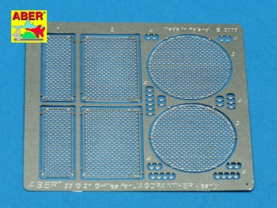 Aber 35 G21 Grilles for Jagdpanther Ausf.G1 early