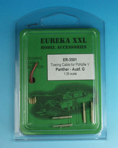 Eureka XXL ER-3501 Towing cable for Pz.Kpfw.V Panther Ausf.G Tank