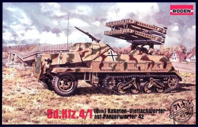 Roden 714 Sd.Kfz. 4/1 Panzerwerfer 42 (late) 1/72