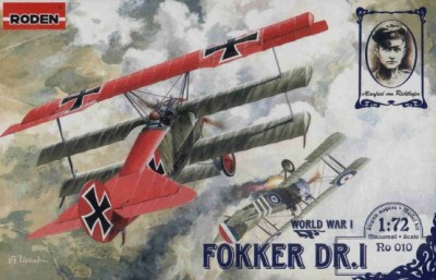 Roden 010 Fokker DR.I 1/72