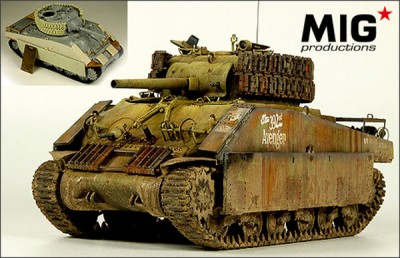 MIG MP 35-373 Pacific Sherman Field Armor Upgrade 1/35