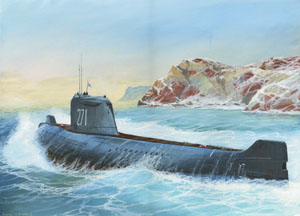 Звезда 9025 Атомная подводная лодка К-19, 1/350