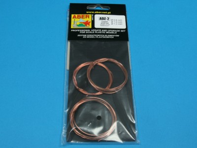 ABER ADZ-2 Wires set (diameter 0,8, 1,0, 1,2 mm , lenght 1m each)