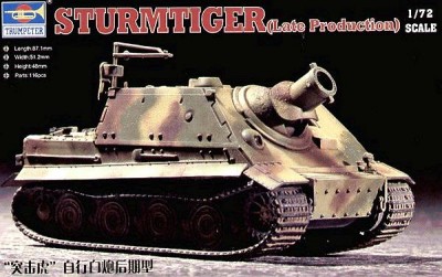 Trumpeter 07247 Sturmtiger Late Production  1/72