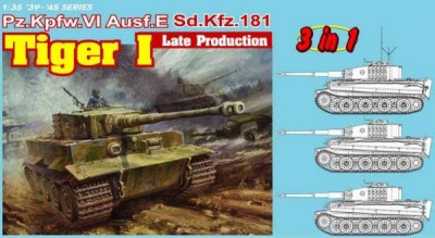DRAGON 6406 PzKpfw VI Ausf.E TIGER Late production