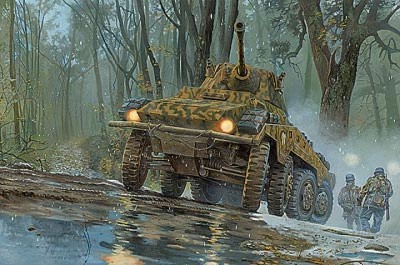 Roden 705 Sd.Kfz. 234/2 Puma Schwerer Panzerspahwagen 1/72