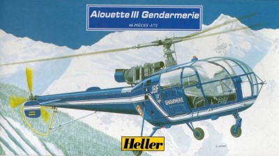 Heller 80286 Alouette III Gendarmerie 1/72