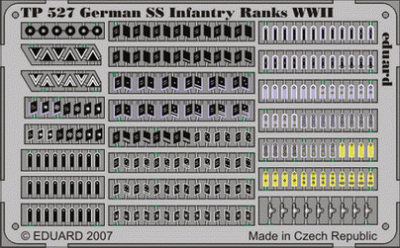 Eduard TP527 German SS Infantry Ranks WWII 1/35