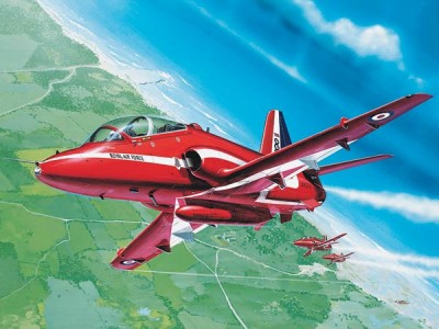 Revell 04622 Английский самолёт "BAe Hawk Mk.1 Red Arrows" 1/72