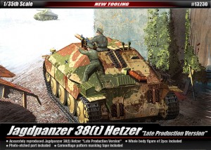 Academy 13230 Jagdpanzer 38(t) Hetzer [Late Production Version] 1/35