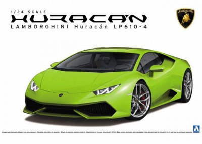 Aoshima 01382 Lamborghini Huracan LP610-4[Overseas Edition]