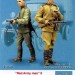 TANK T-35062 Red Army men #2. Summer 1943-45.Two figures, six heads.