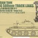 Trumpeter 06622 Soviet tank 1946 580mm track links for T-54/55/62/ZSU-57-2  1/35