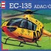 Revell 04457 Европейский вертолёт "EC-135 ADAC/?AMTC" 1/72