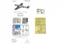 Микродизайн МД 048004 Микродизайн Фототравление для Bf-109F4 (Звезда) цветные объёмные приборные доски 1/48
