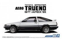 Aoshima 05156 Toyota AE86 Sprinter Trueno GT-Apex "85