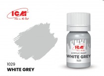 ICM C1029 Краска для творчества, 12 мл, цвет Бело-серый(White Grey)