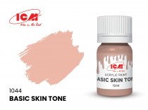 ICM C1044 Краска для творчества, 12 мл, цвет Основной тон кожи(Basic Skin Tone)