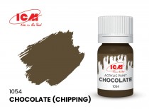 ICM C1054 Краска для творчества, 12 мл, цвет Шоколадный(Chocolate (Chipping))