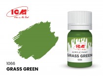 ICM C1066 Краска для творчества, 12 мл, цвет Зеленая трава(Grass Green)