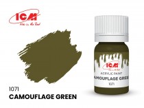 ICM C1071 Краска для творчества, 12 мл, цвет Камуфляж зеленый(Camouflage Green)