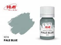 ICM C1074 Краска для творчества, 12 мл, цвет Бледно-голубой(Pale Blue)