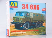 AVD 1390 Армейский Грузовик Горький-34 6х6