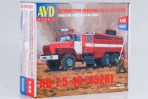 AVD Models 1299 Сборная модель Пожарная цистерна АЦ-7,5-40 (4320)