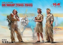 ICM 32108 Фигуры, Летчицы на службе ВВС США (1943-1945 г.) (3 фигуры)