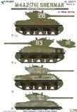 Colibri Decals 35077 M4A2 Sherman (76) - in Red Army. Part II