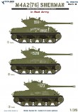 Colibri Decals 35078 M4A2 Sherman (76) - in Red Army. Part III
