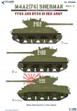 Colibri Decals 35080 M4A2 Sherman (76) - in Red Army. Part V