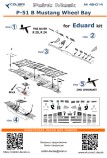 Colibri Decals M48014 P-51B Wheel Bay (Eduard)