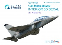 Quinta Studio QD48061 3D Декаль интерьера кабины M346 Master (для модели Kinetic) 1/48
