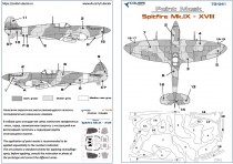 Colibri Decals  М72-041 Spitfire Mk.IX - XVIII -camouflage