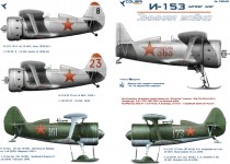 Colibri Decals 72045  И-153/И-15 Зимняя Война 1939-40