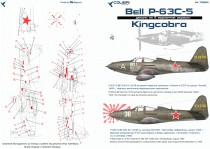 Colibri Decals 72084 P-63C-5 Kingcobra in USSR
