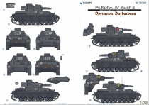 Colibri Decals 72104 Pz.Kpfw IV Ausf.E Operation Barbarossa 1941