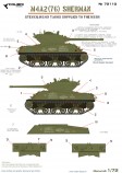 Colibri Decals 72101 M4A4 Sherman (76) w - Stencil Lend-Lease