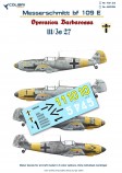 Colibri Decals 72133 Bf-109 E III/JG 27  (Operation Barbarossa)