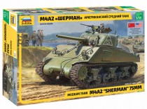 Звезда 3702 Американский средний танк Шерман М4А2