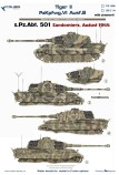 Colibri Decals 35114 PzKpfw VI Ausf.B Tiger II (s.Pz. Abt 501 - Sandomiertz)