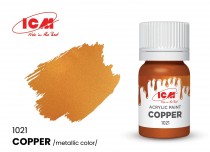 ICM C1021 Краска для творчества, 12 мл, цвет Медь(Copper)