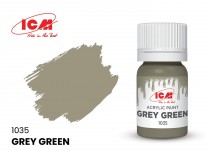 ICM C1035 Краска для творчества, 12 мл, цвет Серо-зеленый(Grey Green)