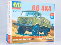 AVD 1384 Армейский грузовик ГАЗ-66 4х4