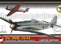 Eduard 1154 Fw 190D JV 44 - DUAL COMBO  1/48 (в наборе 2 модели Fw-190 (1:48) + Me-262 (1:144)!!!