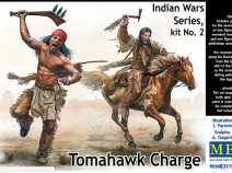 MasterBox MB35192 Серия индейских войн, набор № 2. Атака с томагавками