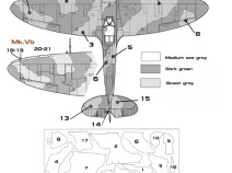 Colibri Decals M48009 Spitfire Mk.I - IX-camouflage B