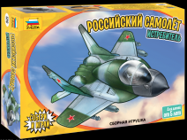 Звезда 5210 Современный Российский Истребитель  (Шаржевая модель-игрушка)