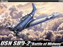Academy 12296 USN SBD-2 Battle of Midway
